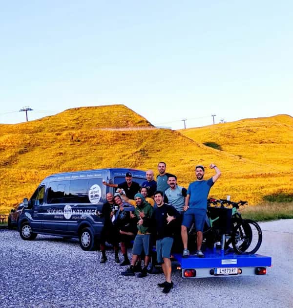 Sorgloser Fahrrad Transport Bike Shuttle Gardasee - Mestre - Venedig - Verona - Bozen - Meran -Garmisch - München
