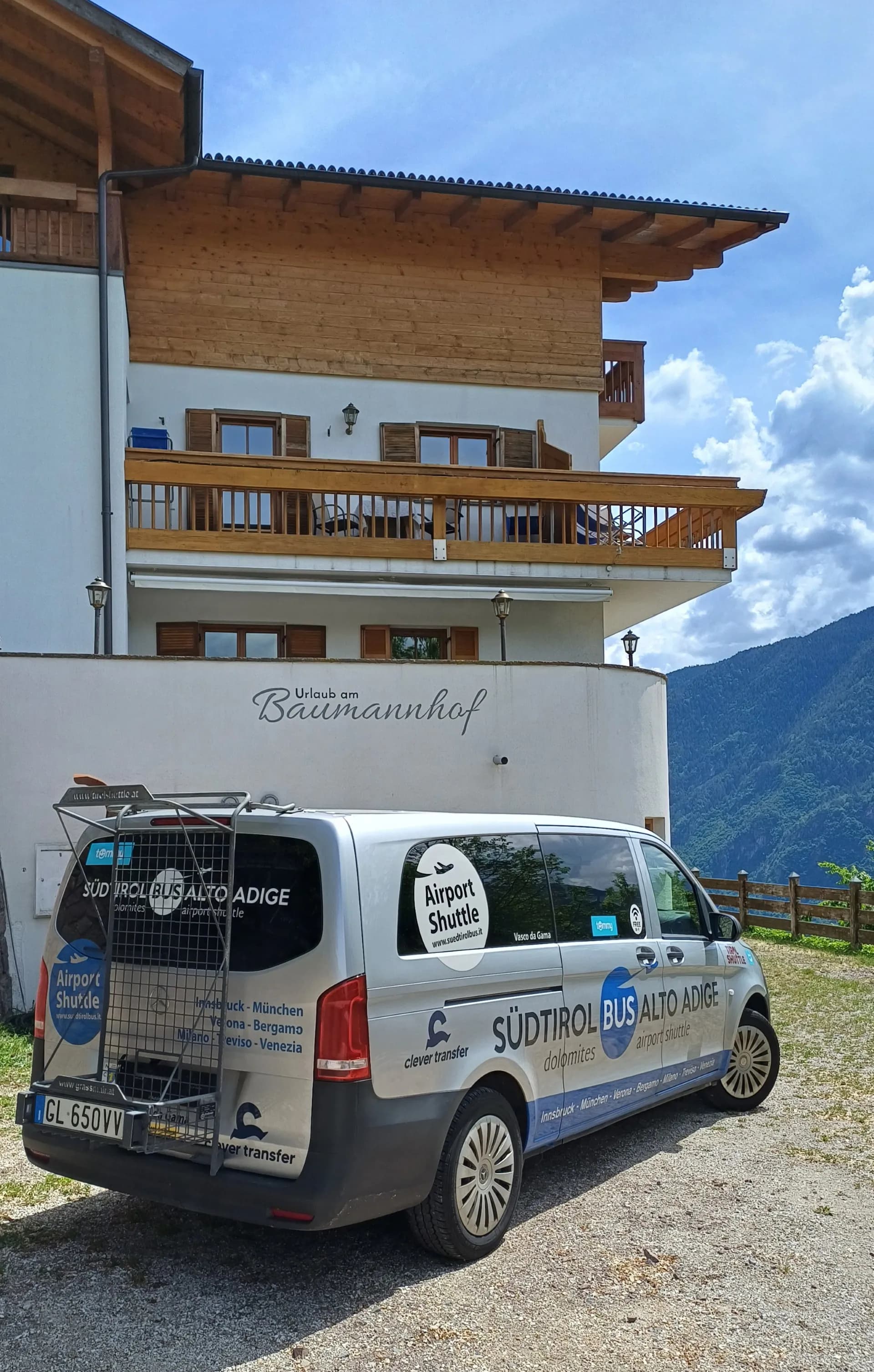 Flughafentransfer Bozen zum Baumannhof in Signat – Mit tommy direkt zu Amalia Höller
