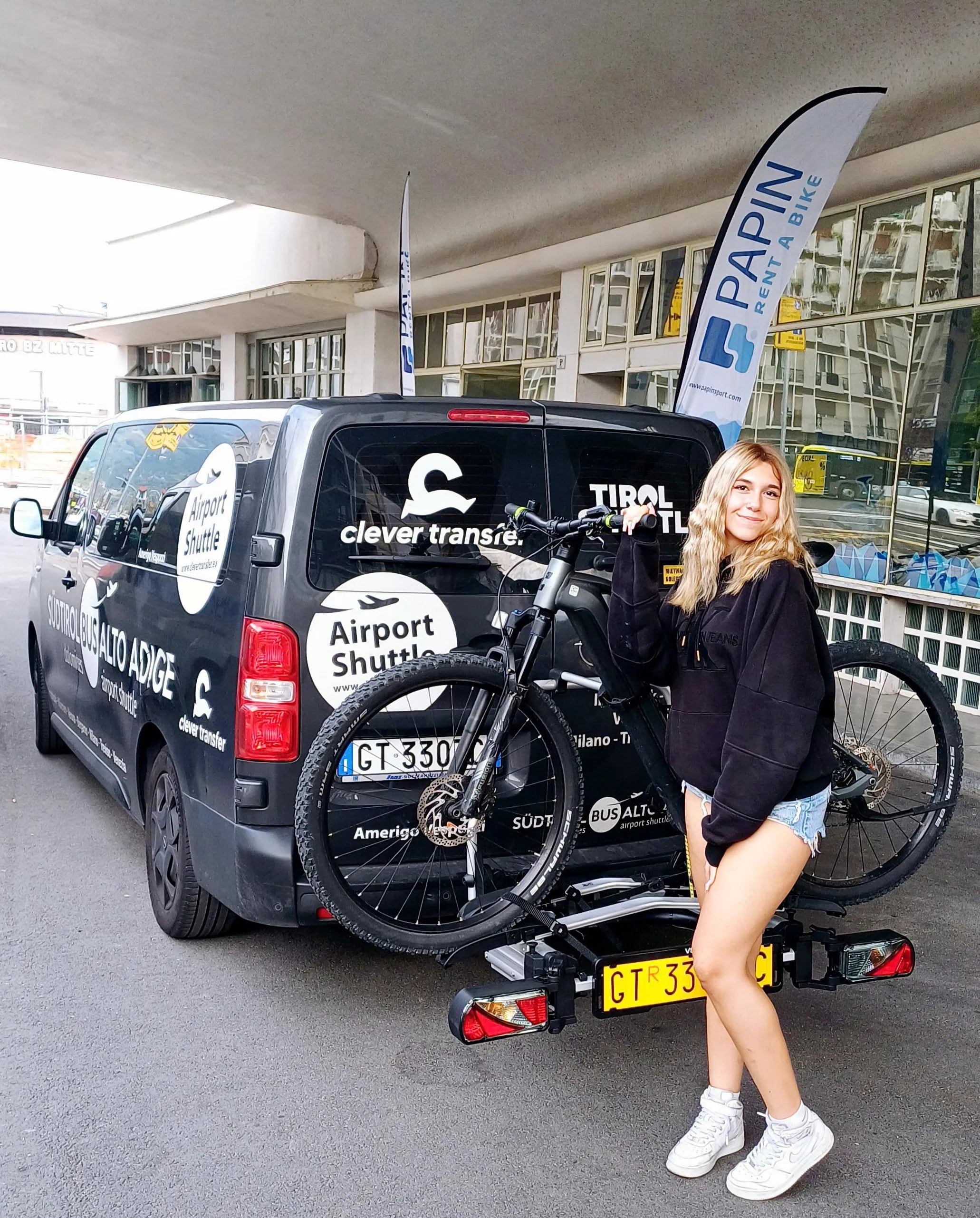 Sicherer Fahrradtransport Via Claudia Augusta Gardasee München Venedig Mestre Verona Torbole Riva del Garda Limone