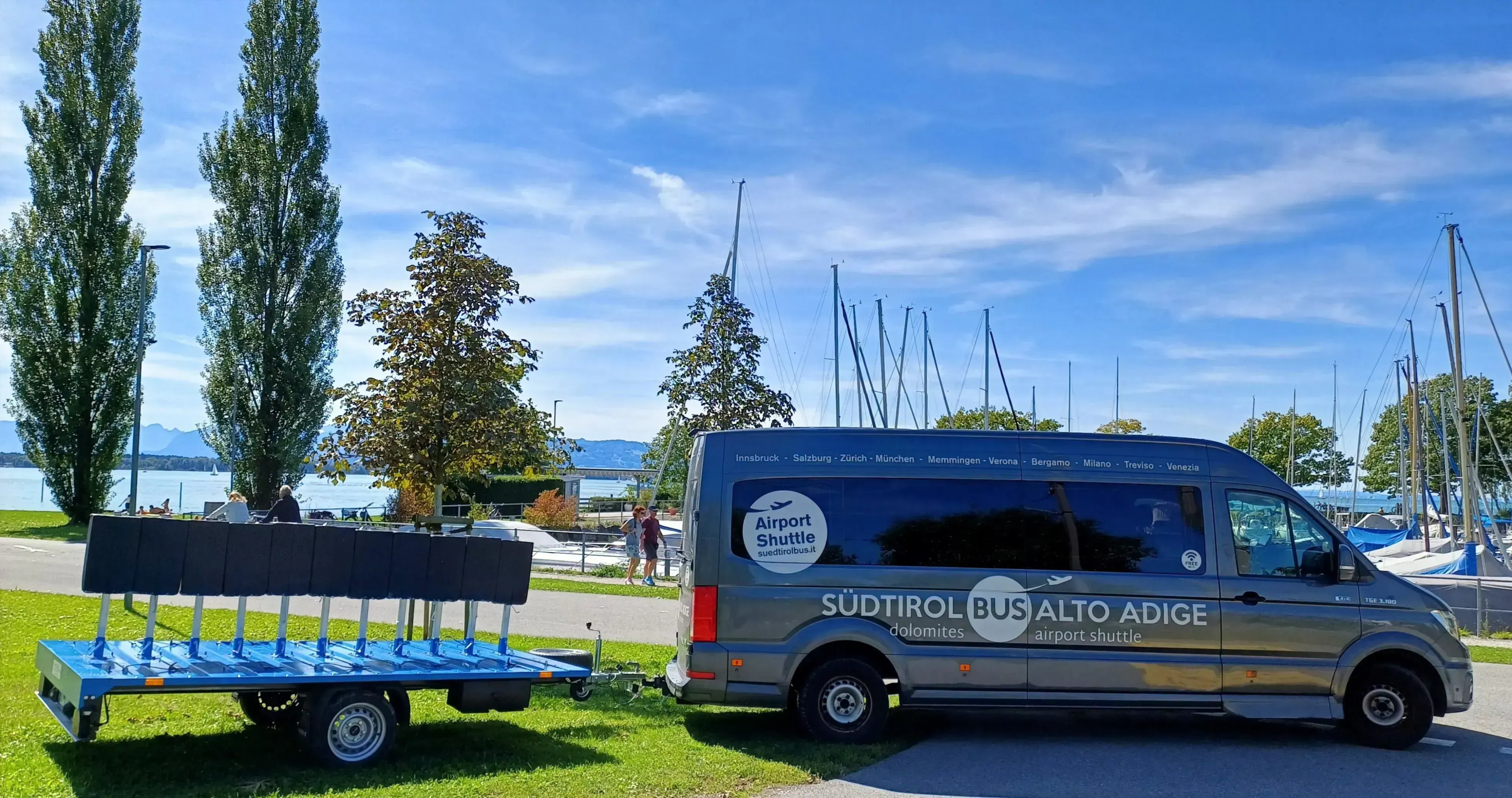 Sicherer Bike Transport vom Lago Maggiore zum Bodensee